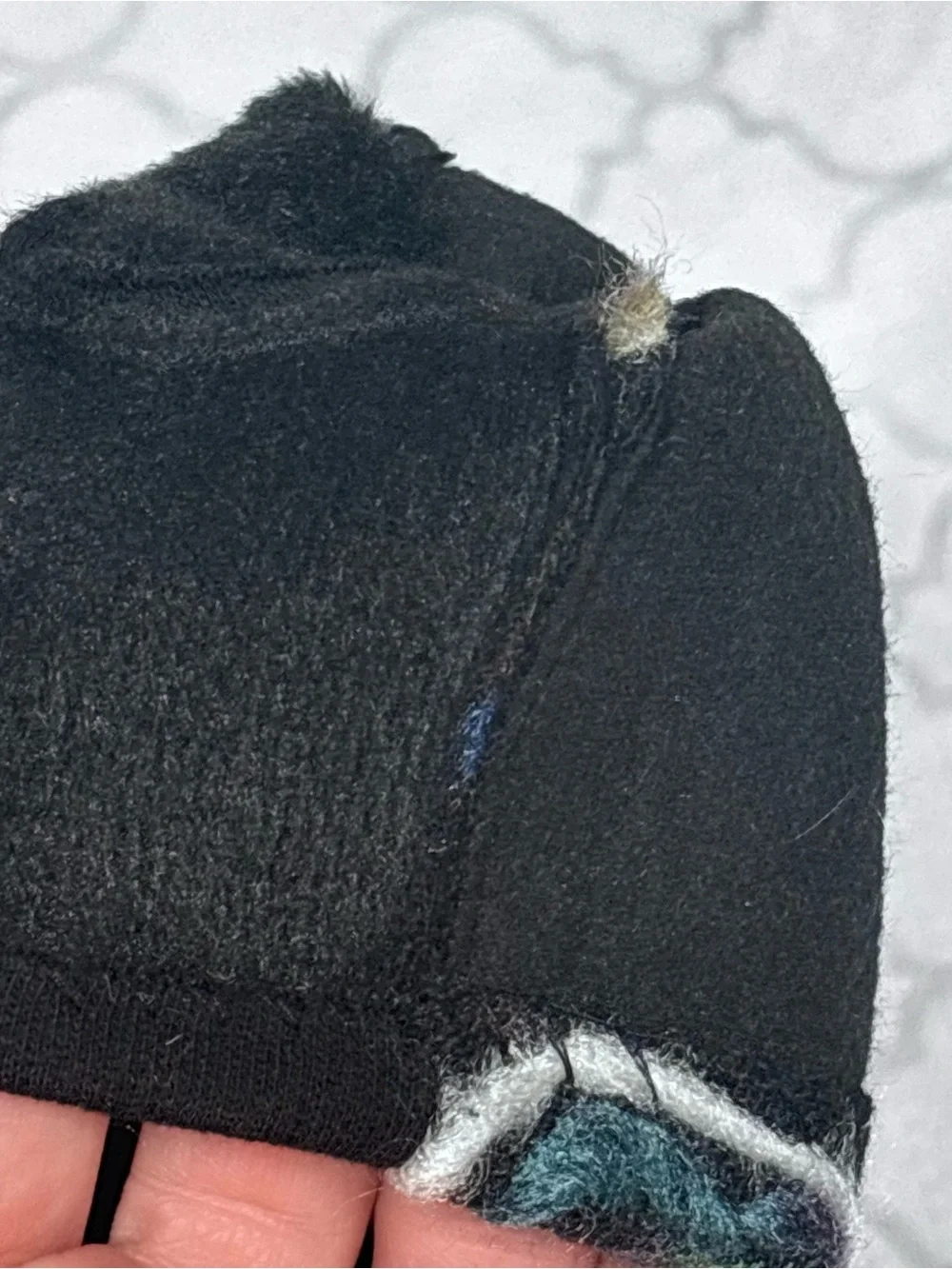 Fabric Heart Yarn Touch Gloves